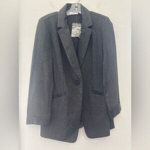 Susan Graver Grey‎ Women's Blazer Size 8 NWT
